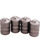 NRG Aluminum Sport Style Valve Stem Cap Gunmetal
