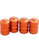NRG Aluminum Sport Style Valve Stem Cap Orange