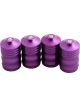 NRG Aluminum Sport Style Valve Stem Cap Purple