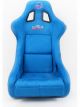 NRG FRP Bucket Seat ULTRA Edition Large Blue Alcantara/Gold Gl