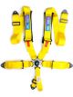 NRG 5PT 3in. Seat Belt Harness / Cam Lock Yellow