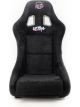 NRG FRP Bucket Seat ULTRA Edition Medium Black Alcantara/Gold…