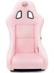 NRG FRP Bucket Seat Prisma Edition w/ Pearlized Back and Pink…
