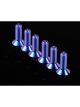 NRG Titanium Steering Wheel Screw Upgrade Kit Conical Purple