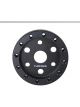 NRG 3 Hole to 6 Hole Steering Wheel Adapter 1/2in. Black