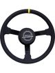 NRG Reinforced Steering Wheel 380mm Nascar/ Alcantara 3 Spoke w/ N…