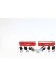 Aeroflow Billet EFI Fuel Rails Red For Subaru EJ20