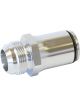Aeroflow -16 AN Water Neck Adapter Silver For 360Â° Swivel Water Necks AF64-2073S