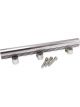 Aeroflow Billet EFI Fuel Rails Kit Blue For 4G63 Evo I-Iii