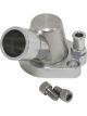 Aeroflow Thermostat Housing Silver For Holden 253-308 Opt Heater Out  AF64-2091S