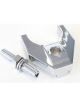 Aeroflow Billet Distributor Hold Down Clamp Chrome For Ford 302-351C  AF64-2093C