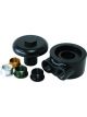 Aeroflow Oil Filter Block Adapter 90 Degree Low Profile -8 ORB Port