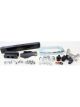 Aeroflow Billet EFI Fuel Rails Black For Mazda 13B 6, 7 & 8