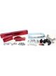 Aeroflow Billet EFI Fuel Rails Red For Mazda 13B 6, 7 & 8