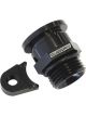 Aeroflow Fuel Pressure Regulator Adapter Black For Holden V8 EFI