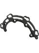 Aeroflow Starter Plate For Belt Guard Black