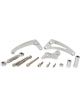 Aeroflow Low Mount Billet Alternator Bracket For SB Chev Polished
