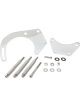 Aeroflow Low Mount Alternator Bracket Chrome With Long Water Pump