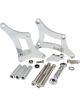 Aeroflow Low Mount Billet Alternator Bracket For Torana V8 Polished