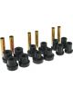 Prothane For GM Front Spring & Shackle Bushings Black