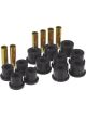Prothane For 88-98 GM 2/4wd Rear Spring & Shackle Bushings Black