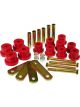 Prothane For 67-81 Chevy Camaro HD Spring & Shackles Bushings Red