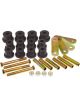 Prothane For 67-69 Chevy Camaro HD Spring & Shackles Bushings Black