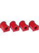 Prothane For 88-94 Chevy Cavalier Rear Sway Bar Bushings 15mm Red