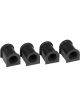 Prothane For 88-94 Chevy Cavalier Rear Sway Bar Bushings 19mm Black
