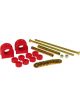 Prothane For 99-01 Chevy Truck Front Sway Bar Bushings 1 1/4in Red
