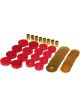 Prothane For 63-69 Chevy Corvette Body Mount Red