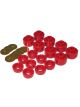 Prothane For 99-07 Chevy Silverado Canadian Model Body Mount Red