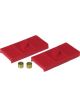 Prothane For 67-69 Chevy Camaro/Firebird Lower Spring Pad Mono Red