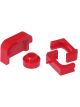 Prothane For Chevy Corvette C5 Radiator Insolators Red