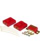 Prothane For GM Motor & Trans Mount Kit Red