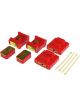 Prothane For GM Motor & Trans Mount Kit Red