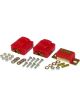 Prothane For GM Motor & Trans Mount Kit Red