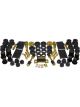 Prothane For 80-81 Chevy Camaro Total Kit Black
