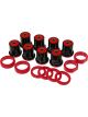 Prothane For 65-88 GM Rear Control Arm Bushings Red