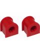 Prothane For 88-91 Honda Civic/CRX Rear Sway Bar Bushings 15mm Red