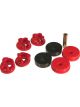 Prothane For 92-95 Honda Civic 3 Mount Kit Red