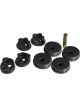 Prothane For 92-95 Honda Civic 3 Mount Kit Black