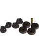 Prothane For 94-00 Acura Integra 3 Mount Kit Black