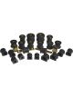 Prothane For 01-03 Honda Civic Total Kit Black
