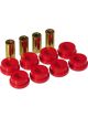 Prothane For 90-96 Honda Accord Front Upper Control Arm Bushings Red