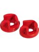 Prothane For 90-93 Acura Integra Left Motor Mount Insert Red
