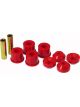 Prothane For 99-00 Honda Civic Front Shock Bushings Red