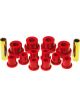 Prothane For 76-86 Jeep CJ5/CJ7 Front Spring & Shackle Bushings Red