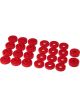 Prothane For 67-73 Jeepster Commando Body Mount Red