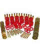 Prothane For 81-86 Jeep CJ8 1in Lift Body Mount Red